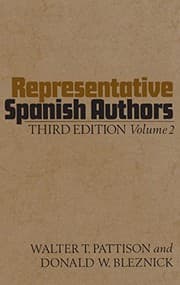 Tapa de Representative Spanish Authors Vol. 2