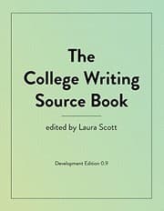 Tapa de The College Writing Source Book