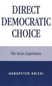Tapa de Direct Democratic Choice