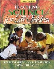 Tapa de Teaching science for all children