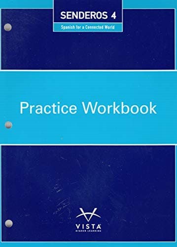 Tapa de Senderos 4 Practice Workbook