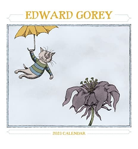 Tapa de Edward Gorey 2023 Mini Wall Calendar