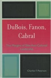 Tapa de DuBois, Fanon, Cabral