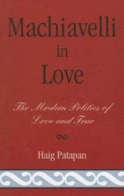 Tapa de Machiavelli in Love