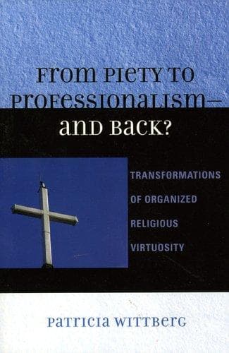 Tapa de From piety to professionalism and back?