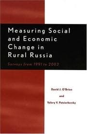 Tapa de Measuring social and economic change in rural Russia