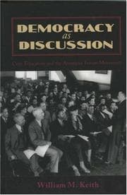 Tapa de Democracy as Discussion