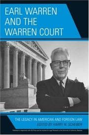 Tapa de Earl Warren and the Warren Court
