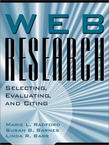 Tapa de Web research