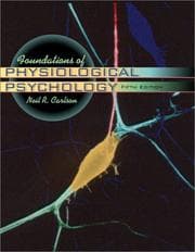 Tapa de Foundations of Physiological Psychology with CD