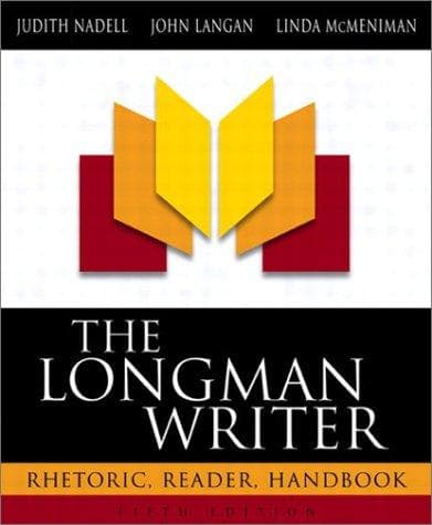 Tapa de The Longman writer