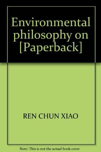 Tapa de Environmental philosophy on [Paperback]