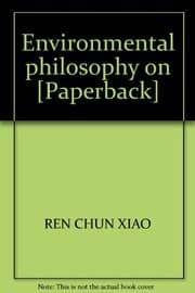 Tapa de Environmental philosophy on [Paperback]