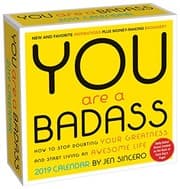 Tapa de You Are a Badass 2019 Day-to-Day Calendar