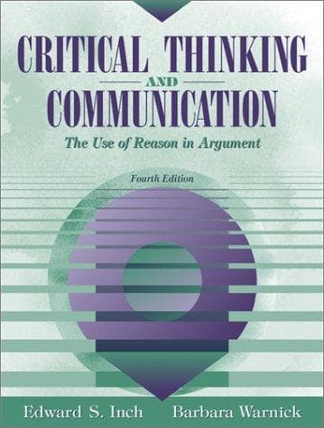Tapa de Critical thinking and communication