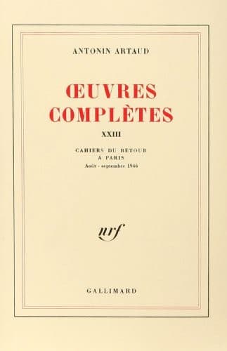 Tapa de Œuvres complètes