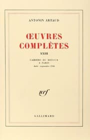 Tapa de Œuvres complètes