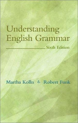 Tapa de Understanding English grammar