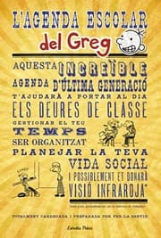 Tapa de L agenda escolar del Greg