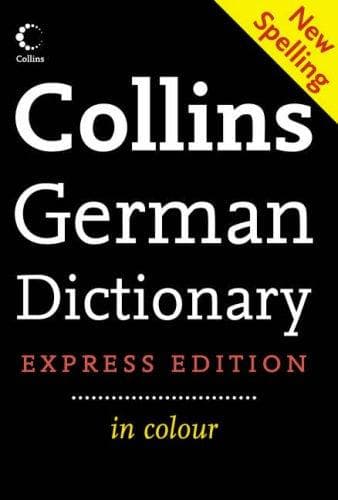 Tapa de Collins Express German Dictionary