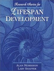 Tapa de Research stories for lifespan development