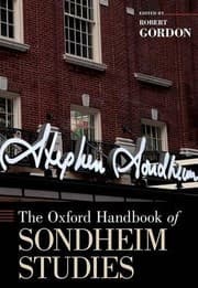 Tapa de Oxford Handbook of Sondheim Studies