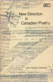 Tapa de New direction in Canadian poetry