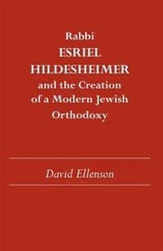 Tapa de Rabbi Esriel Hildesheimer