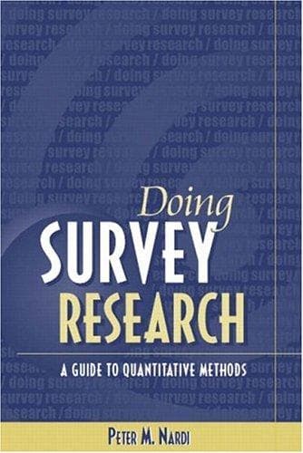 Tapa de Doing survey research