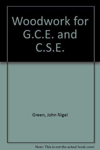 Tapa de Woodwork for GCE & CSE