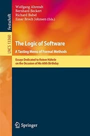 Tapa de Logic of Software. a Tasting Menu of Formal Methods