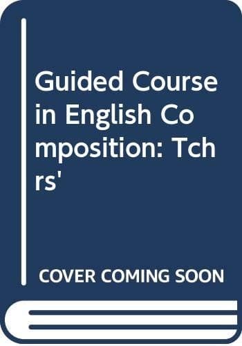 Tapa de Guided Course in English Composition