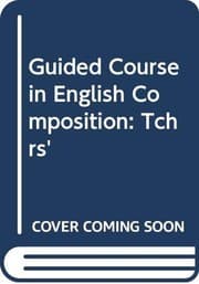 Tapa de Guided Course in English Composition