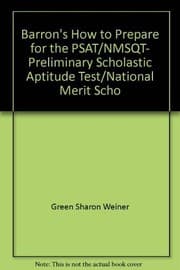 Tapa de Barron's how to prepare for the PSAT/NMSQT, Preliminary Scholastic Aptitude Test/National Merit Scholarship Qualifying Test