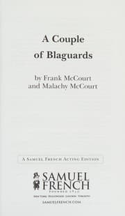 Tapa de A couple of blaguards