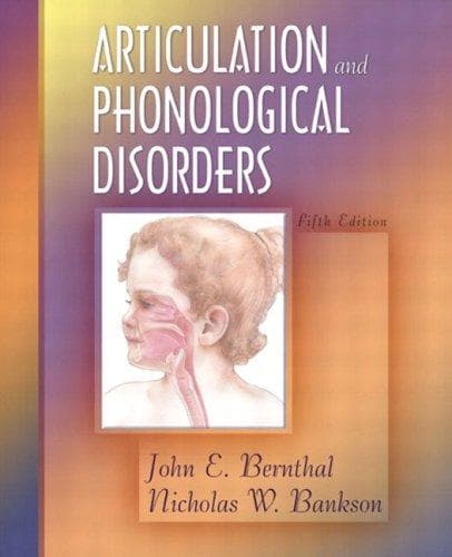 Tapa de Articulation and phonological disorders
