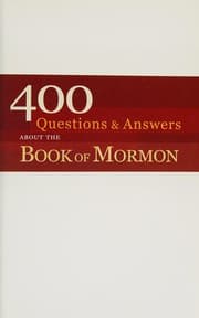 Tapa de 400 questions & answers about the Book of Mormon