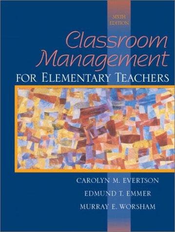 Tapa de Classroom management for elementary teachers