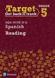 Tapa de Target Grade 5 Reading AQA GCSE (9-1) Spanish Workbook