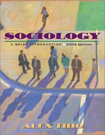 Tapa de Sociology