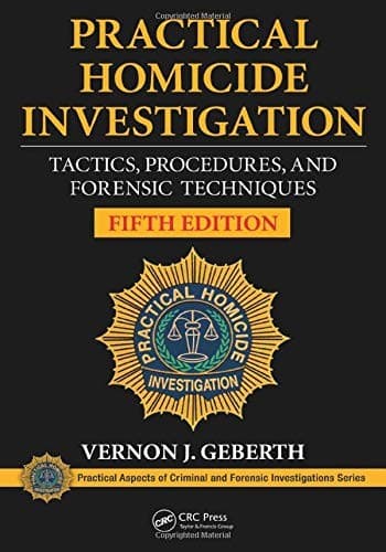 Tapa de Practical Homicide Investigation