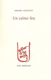 Tapa de Un calme feu