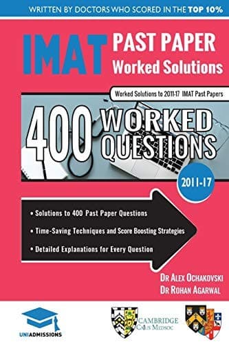 Tapa de IMAT Past Paper Worked Solutions