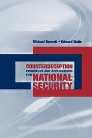 Tapa de Counterdeception principles and applications for national security