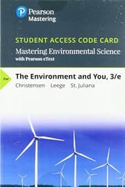 Tapa de MasteringEnvironmentalScience with Pearson EText -- Standalone Access Card -- for the Environment and You
