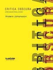 Tapa de Critica obscura