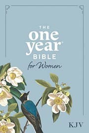 Tapa de The One Year Bible for Women, KJV