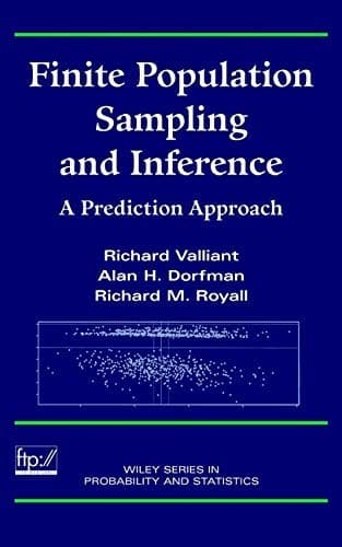 Tapa de Finite population sampling and inference