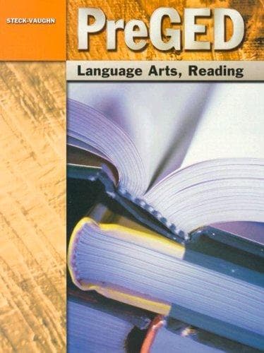 Tapa de Pre Ged Language Arts, Reading (Pre-GED Print)