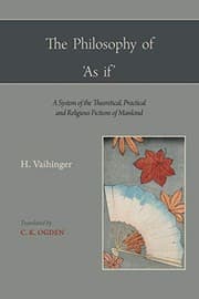 Tapa de The philosophy of 'as if"
